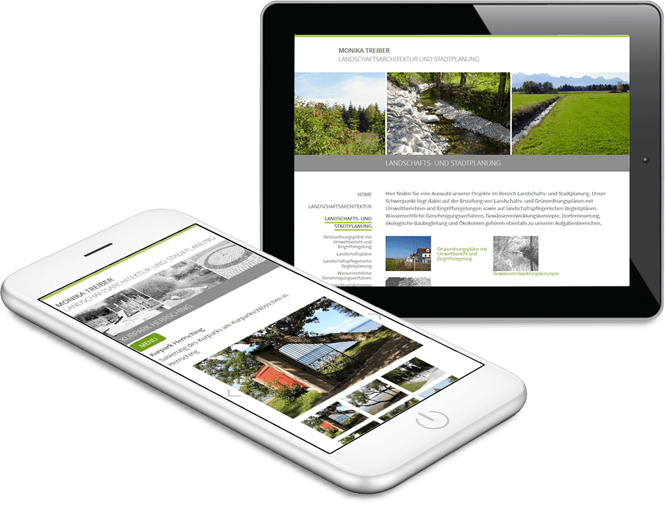 Responsive Website für alle Formate Responsive Website für alle Formate