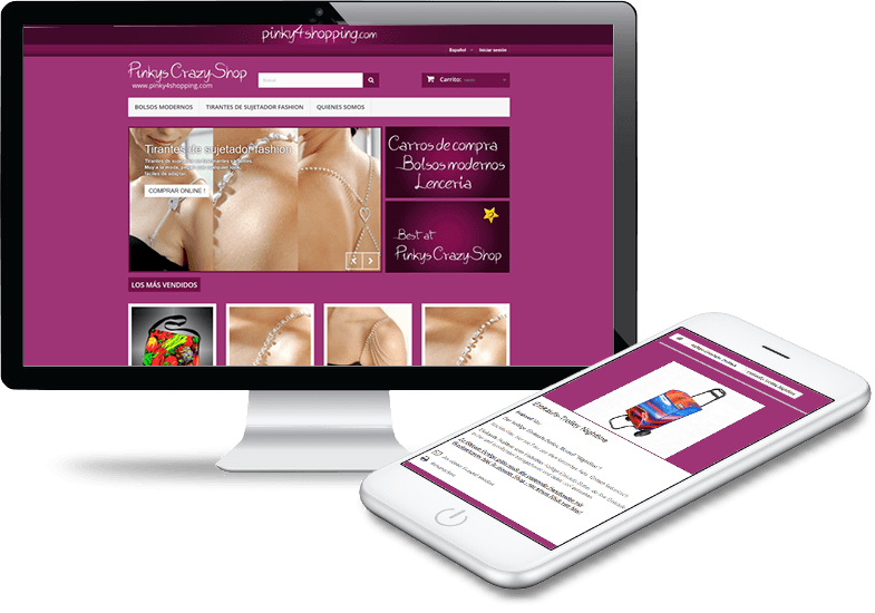 Onlineshop in drei Sprachen Onlineshop in drei Sprachen