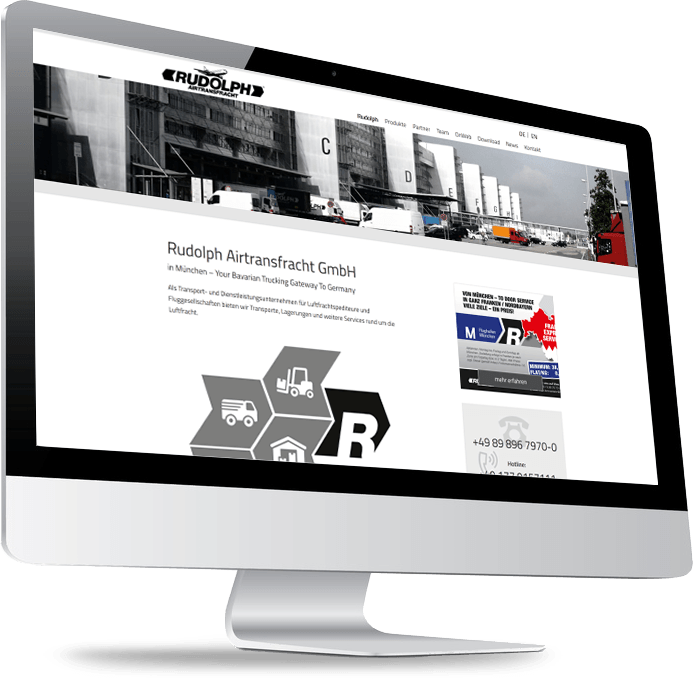Webdesign für Speditionen Webdesign für Speditionen