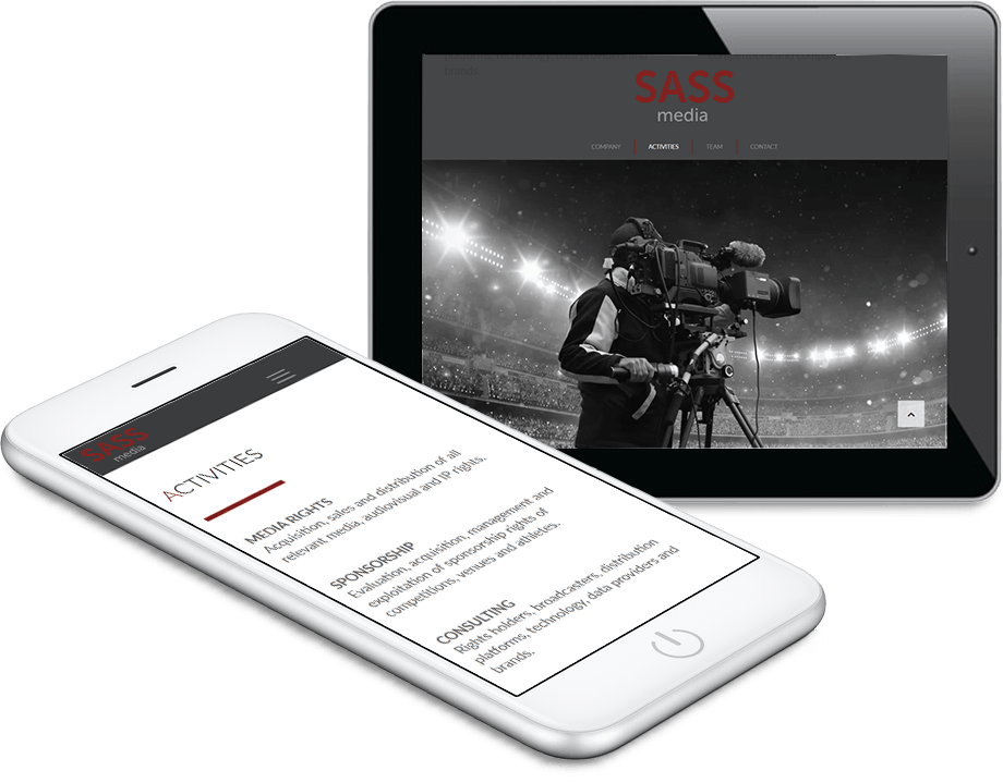 Webauftritt für Medienprofis Webauftritt für Medienprofis