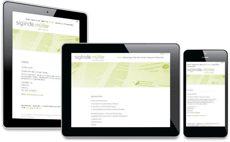 Responsive Webdesign - passt überall Responsive Webdesign - passt überall