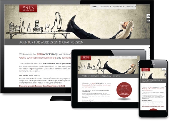 Artis Web Design hat ein neues Gesicht